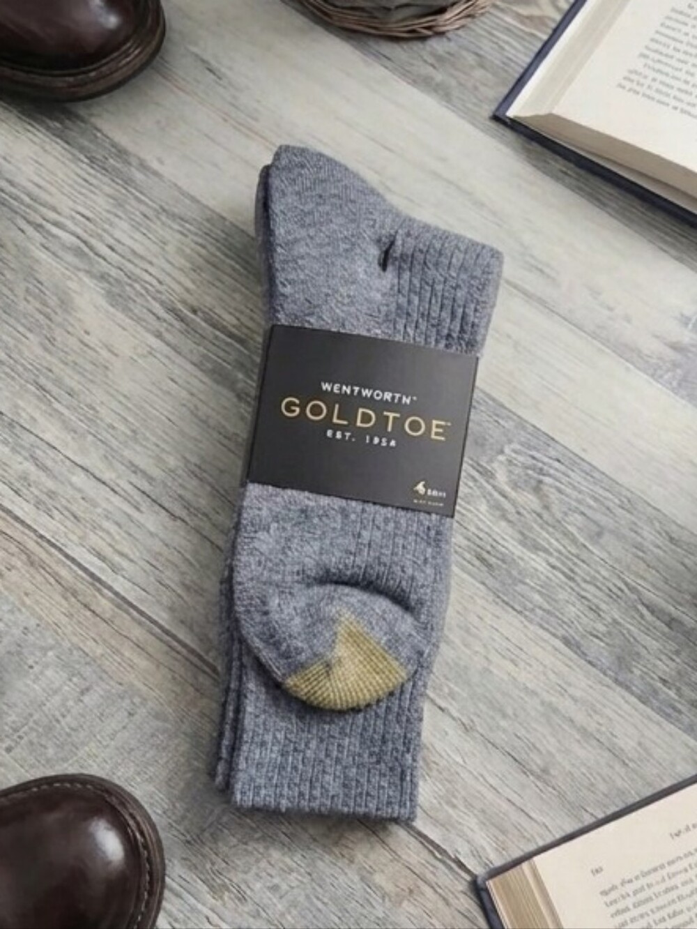 Goldtoe Wentworth Repreve Recycled Comfort Socks - 4 Pairs